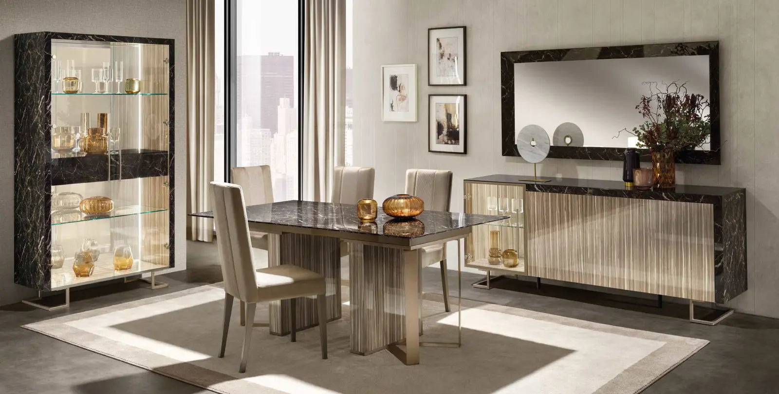 LUCE DARK WŁOSKI zestaw TV 279 CM / ADORA ARREDOCLASSIC
