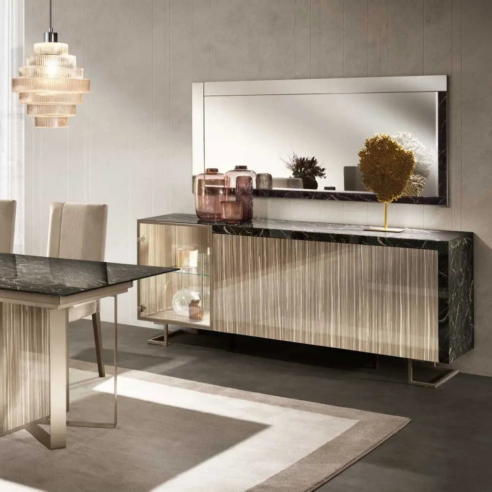 LUCE DARK włoski stół do jadalni fix 200 cm