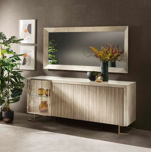 LUCE LIGHT WŁOSKA komoda 4 DRZWIOWA 209CM / ADORA ARREDOCLASSIC
