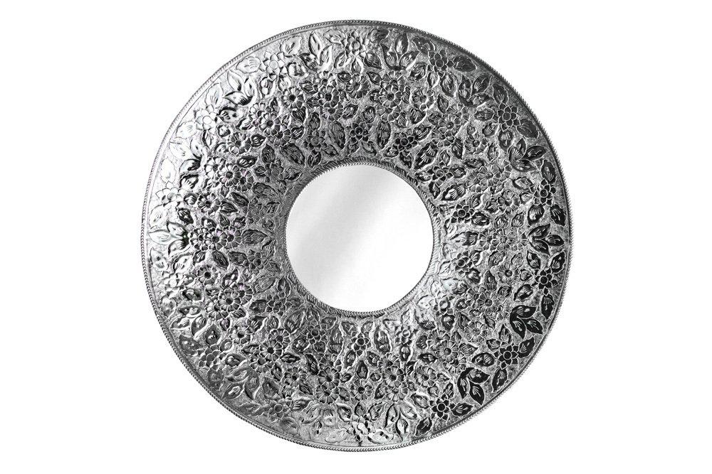 LUSTRO ŚCIENNE UNIQUE 82CM SREBRNE / 41759