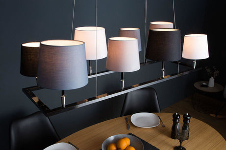 Lampa Levels III czarny szary biały / 38823 INVICTA INTERIOR