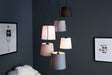 Lampa Levels IV czarny szary biały / 38821 / INVICTA INTERIOR