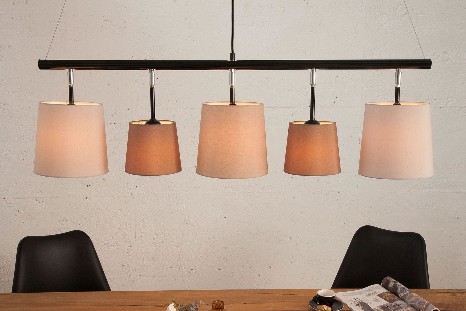 Lampa Levels beż szary brązowy / 38826 / INVICTA INTERIOR