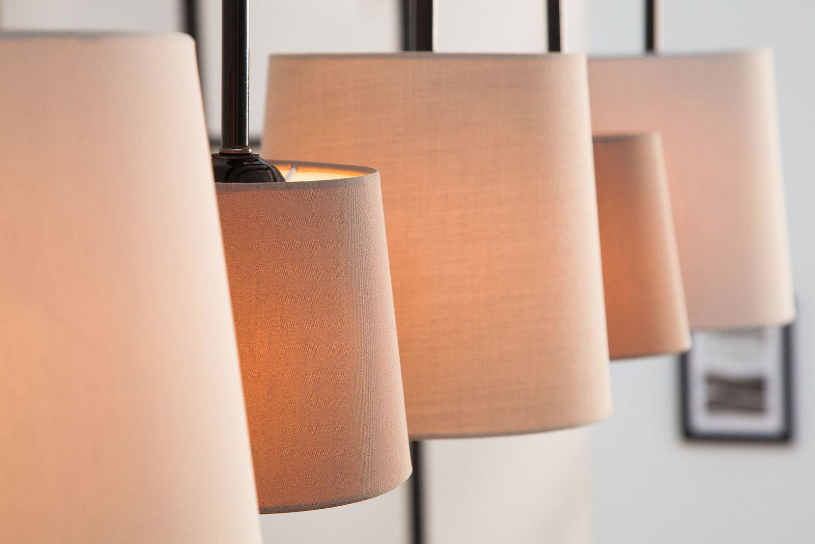 Lampa Levels beż szary brązowy / 38826 / INVICTA INTERIOR