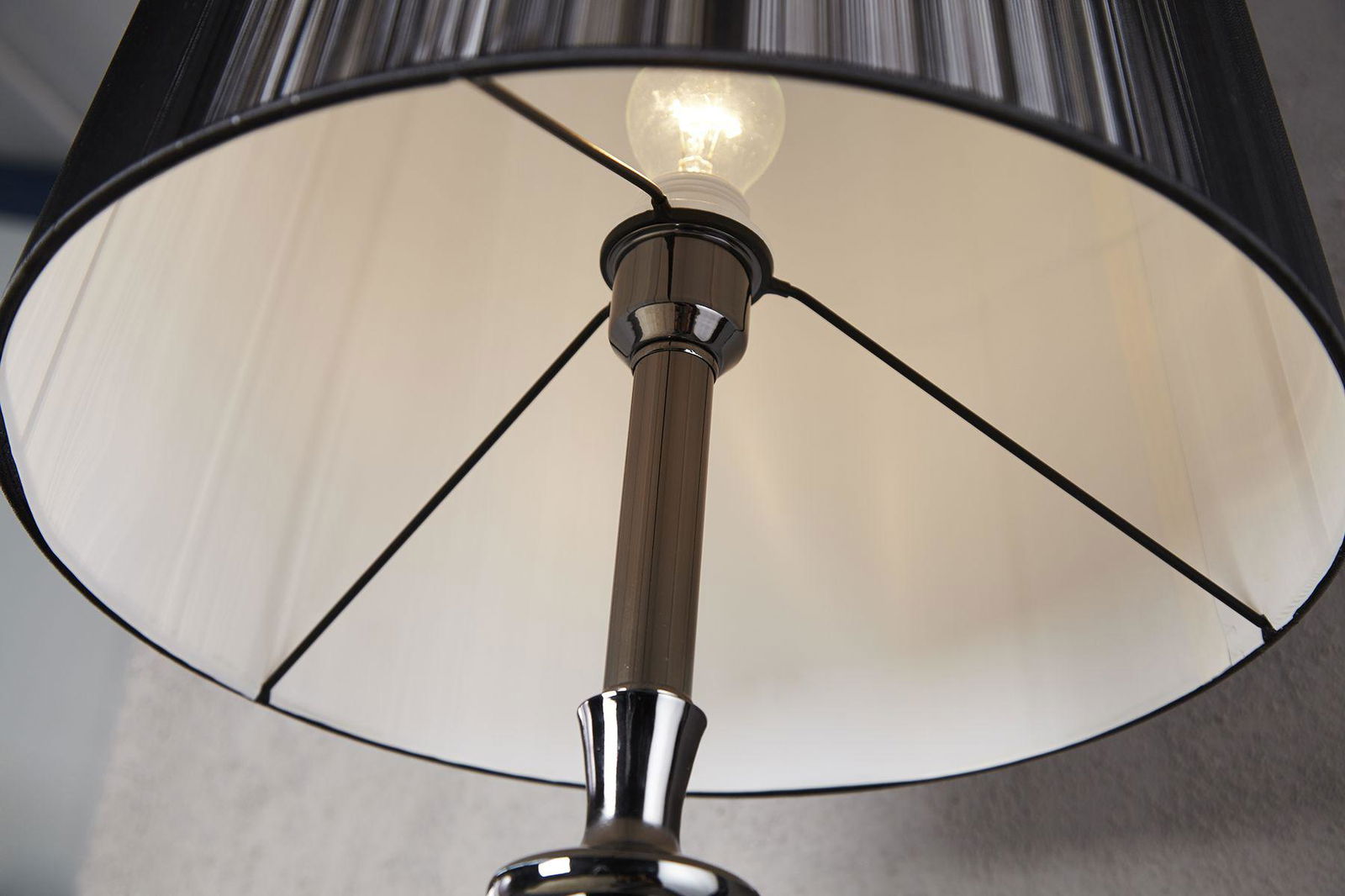 Lampa Lucie 160 cm czarna / 20512 / INVICTA INTERIOR