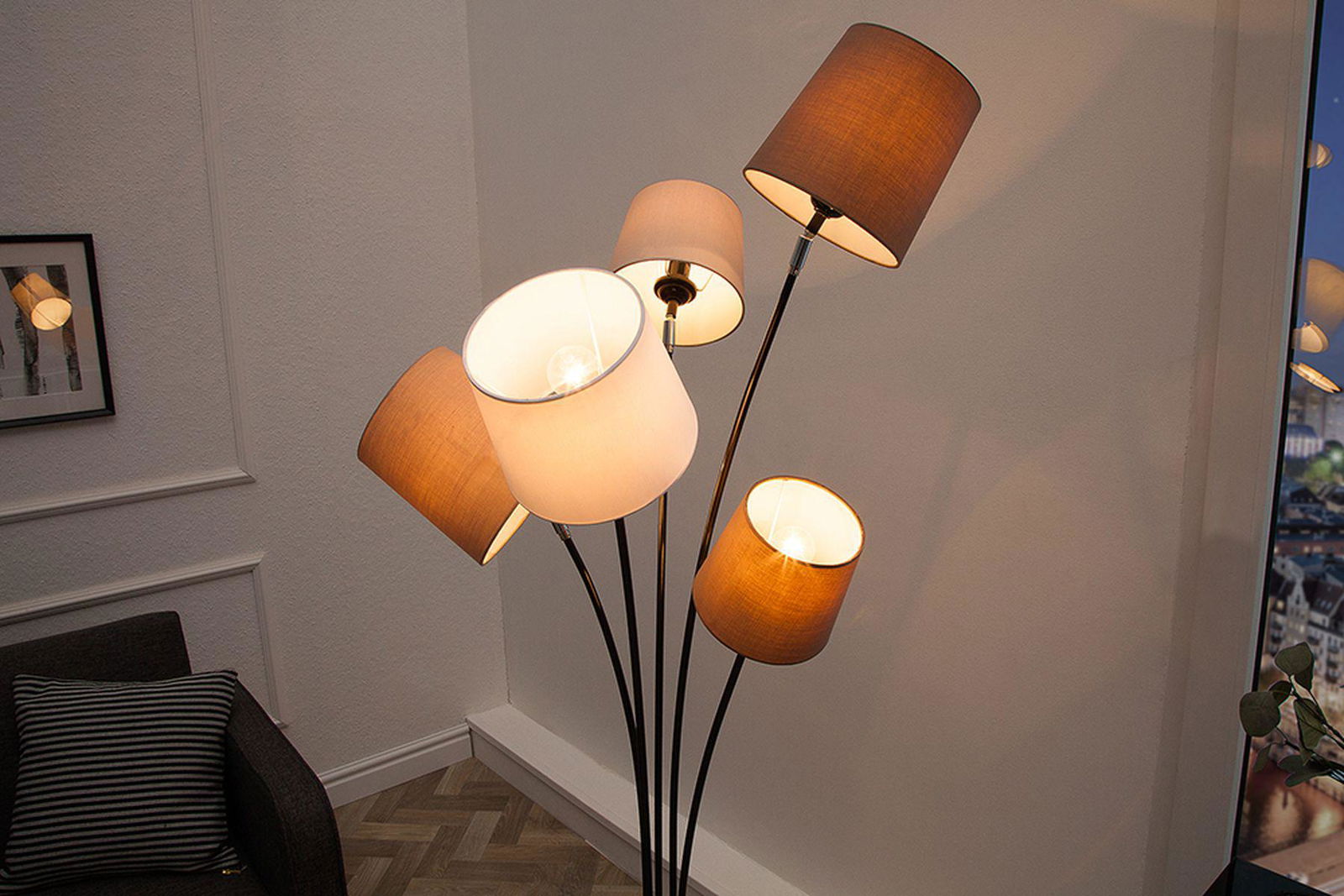 Lampa Podłogowa Levels 176 Cm  / 39059  / INVICTA INTERIOR