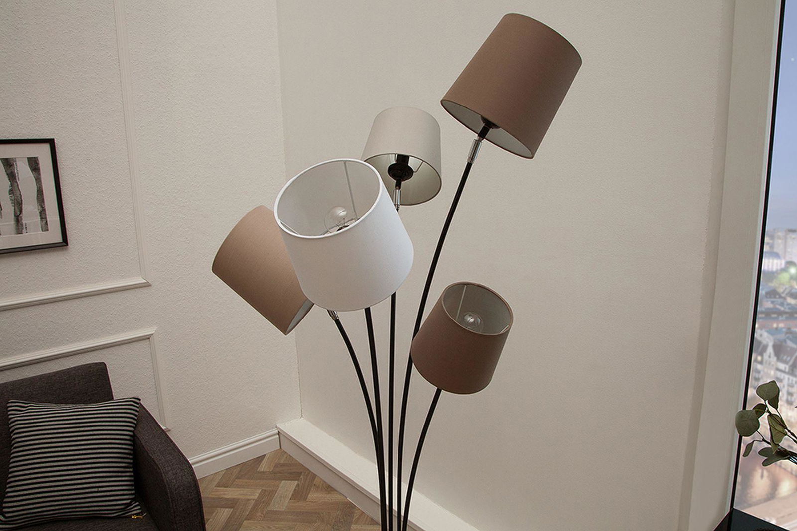 Lampa Podłogowa Levels 176 Cm  / 39059  / INVICTA INTERIOR