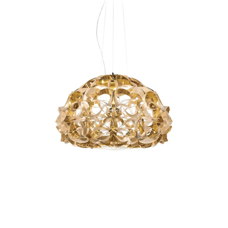 Lampa wisząca Quantica firmy Slamp, kolor złoty, 75 cm