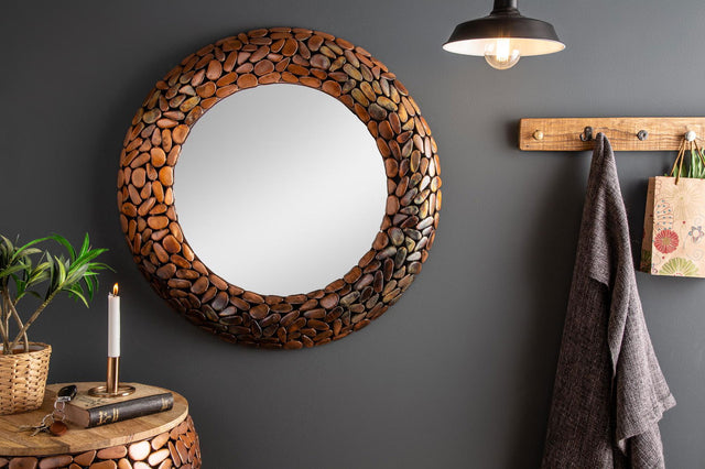 Lustro STONE MOSAIC miedź / 38743 / 41431