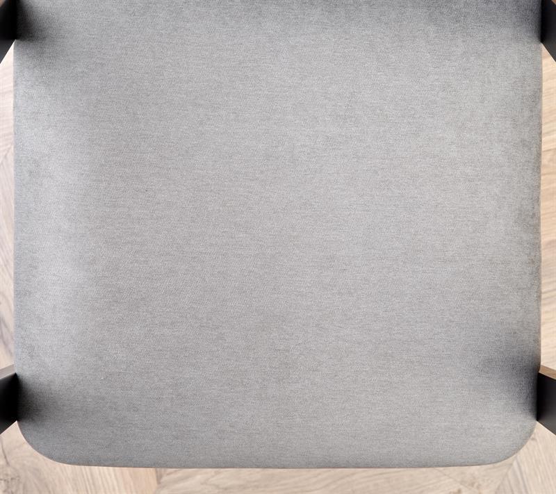 MIYAKI stół z okrągłym blatem blat dąb naturalny czarna podstawa 120 cm / HAL