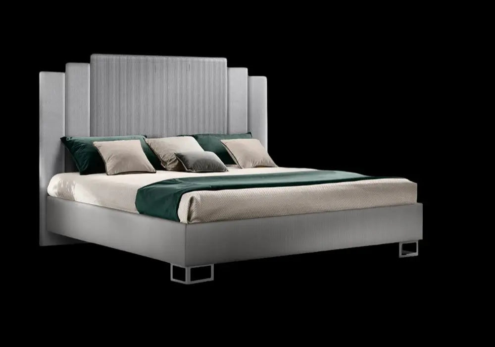 MODERNA TITANUM WŁOSKIE ŁÓŻKO TAPICEROWANE KING SIZE 180/190/200 X 200CM / ADORA ARREDOCLASSIC