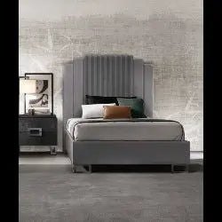 MODERNA TITANUM WŁOSKIE ŁÓŻKO TAPICEROWANE TWIN SIZE 110/120 X 190/200CM / ADORA ARREDOCLASSIC