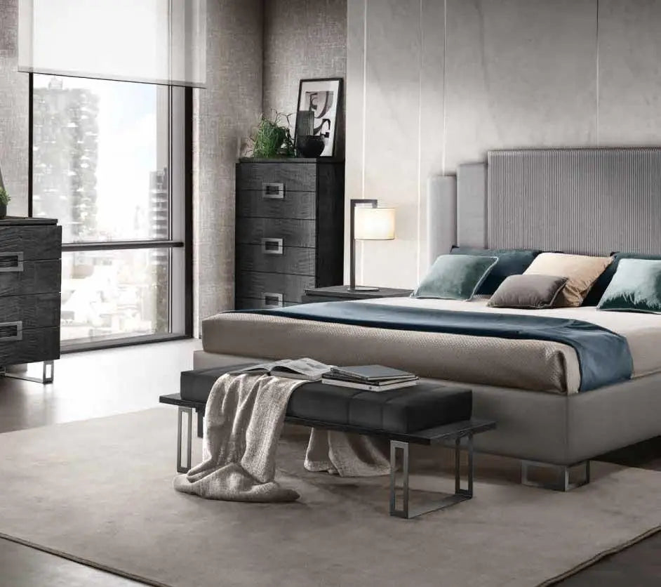 MODERNA TITANUM WŁOSKIE ŁÓŻKO TAPICEROWANE TWIN SIZE 110/120 X 190/200CM / ADORA ARREDOCLASSIC