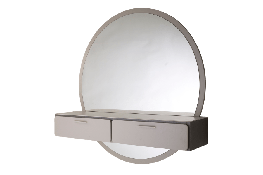 WŁOSKA KONSOLA WISZĄCA Z LUSTREM PERLA 158 CM / ARREDOCLASSIC