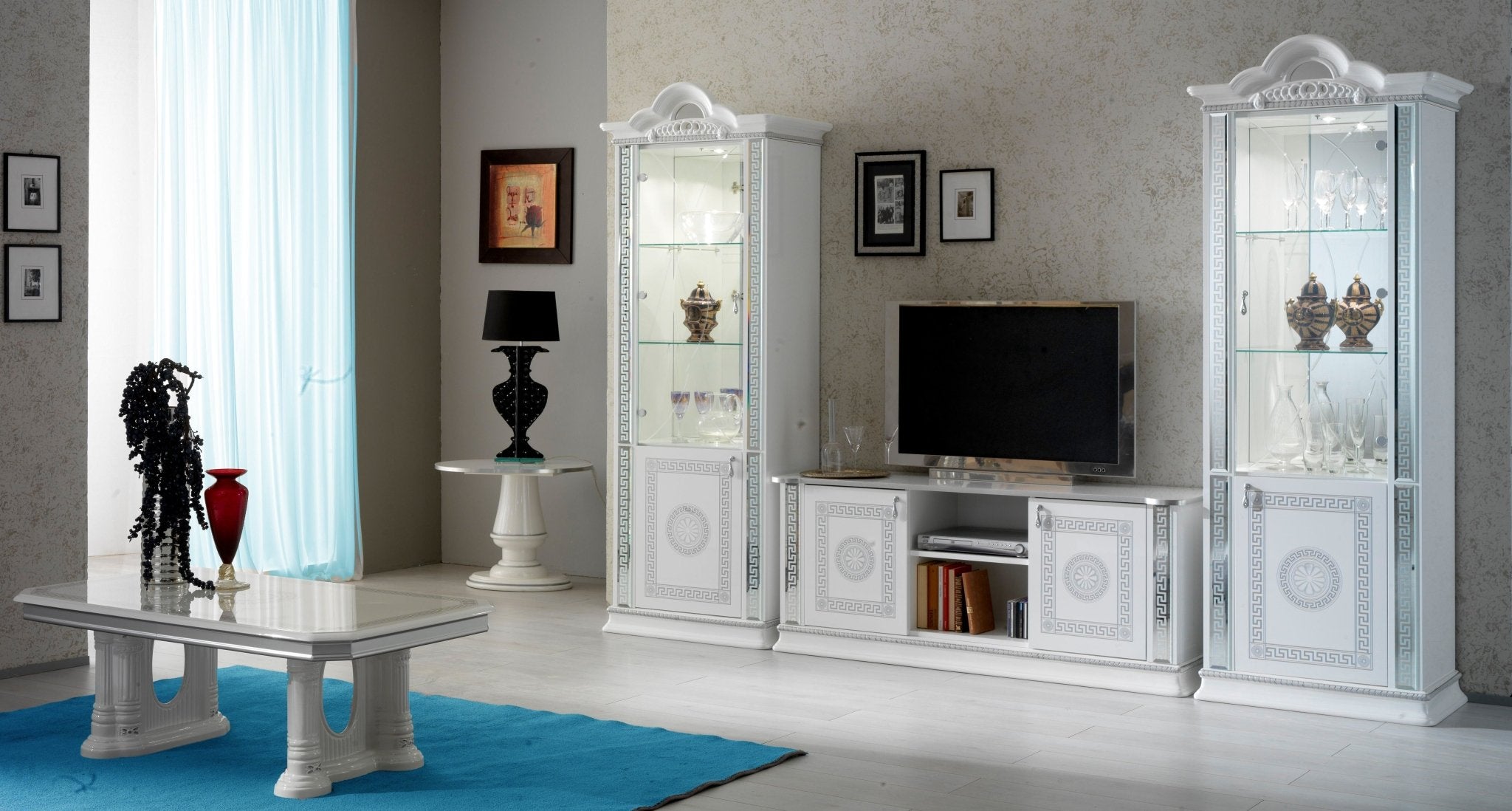 WŁOSKI KLASYCZNY STÓŁ 185 CM VENUS BIAŁY / BC