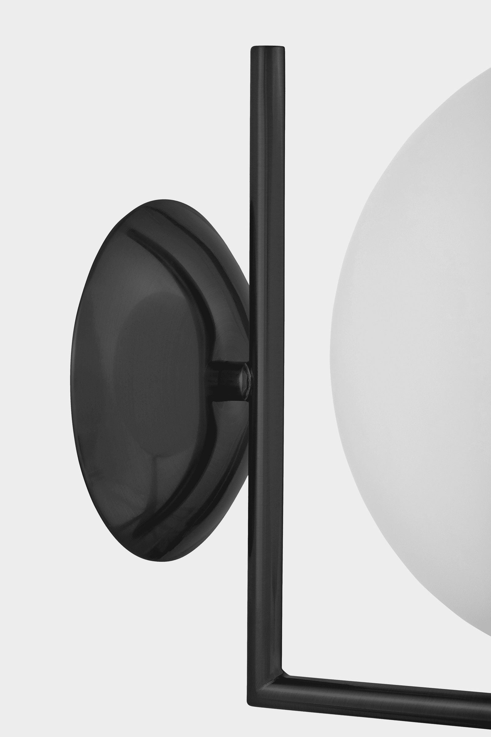 NOWOCZESNA LAMPA ŚCIENNA KINKIET CZARNY SORENTO D20