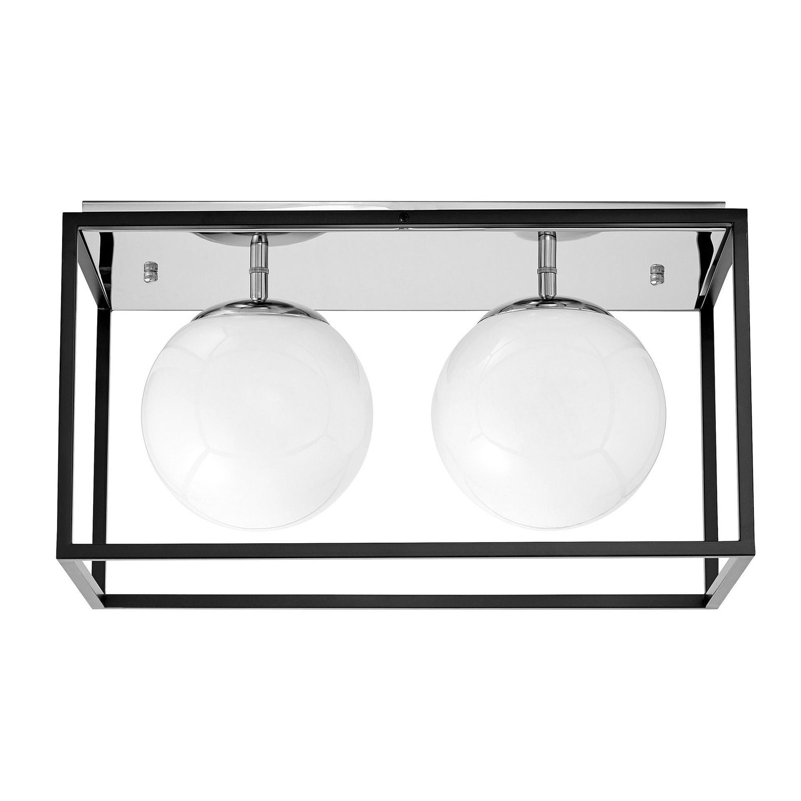 NOWOCZESNA LAMPA SUFITOWA CHROMOWANY PLAFON MALDINI W2