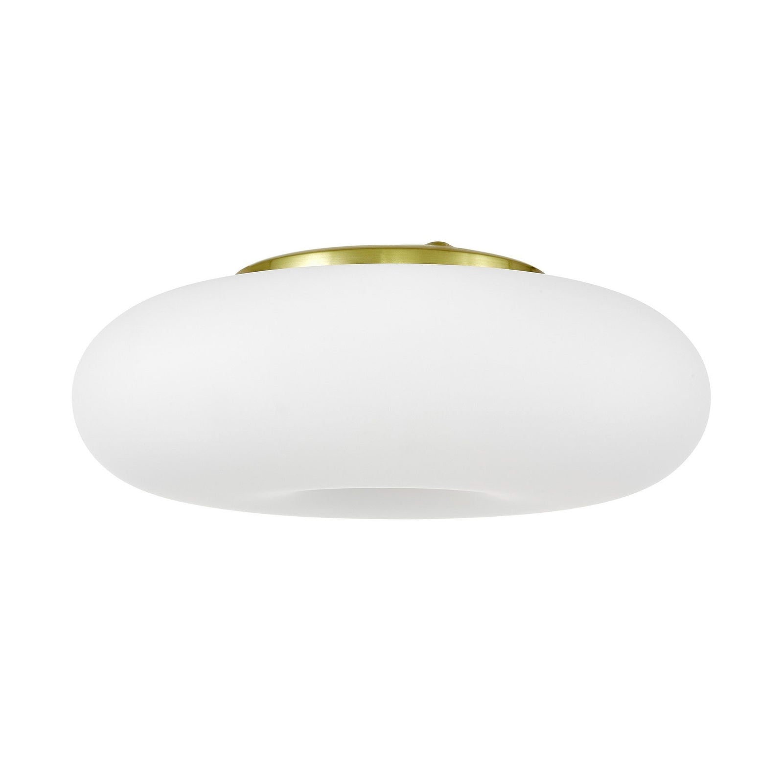 NOWOCZESNA LAMPA SUFITOWA PLAFON BIAŁO-ZŁOTY BIANTE D38