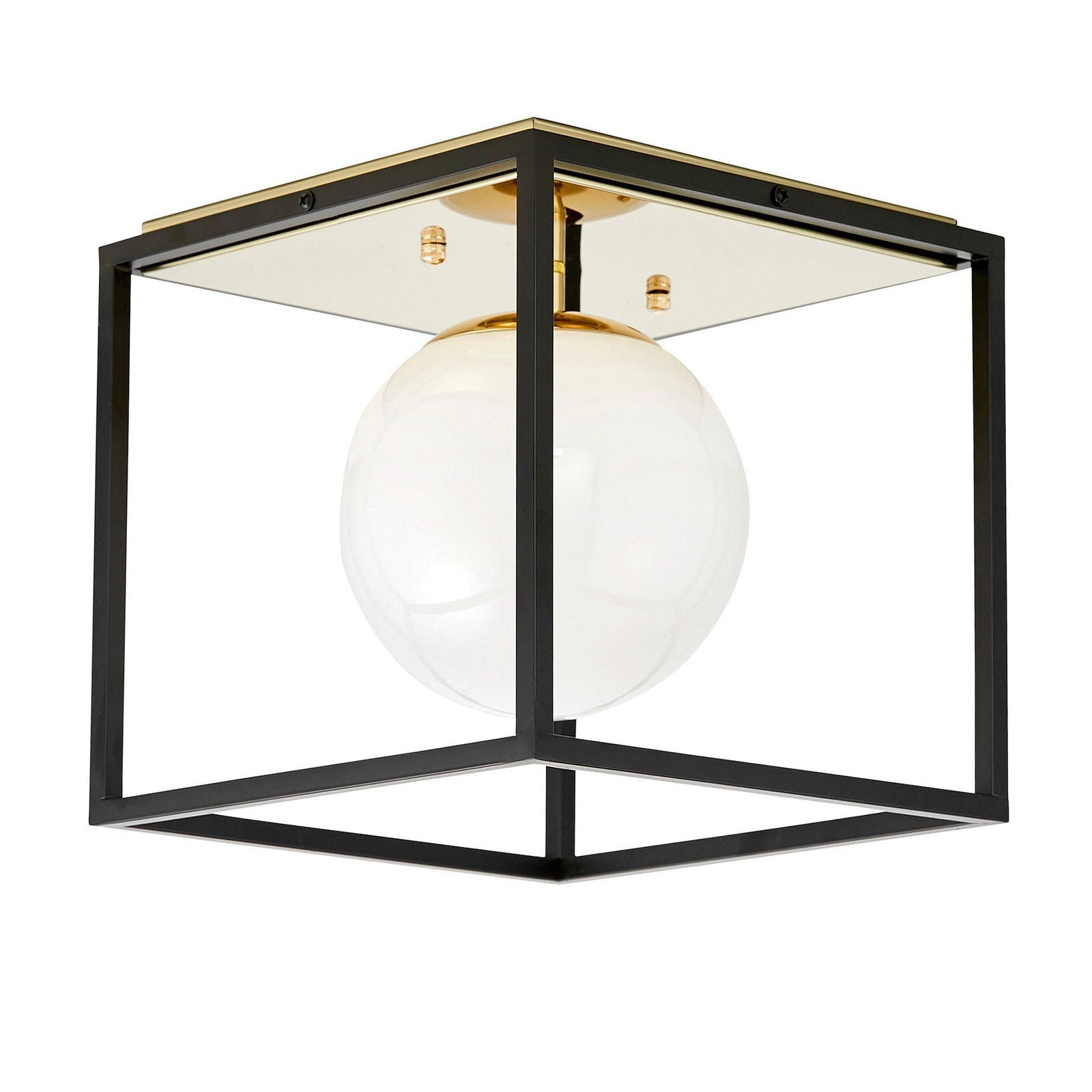 NOWOCZESNA LAMPA SUFITOWA ZŁOTY PLAFON MALDINI W1