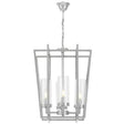 NOWOCZESNA LAMPA WISZĄCA CHROMOWANA ARES W4