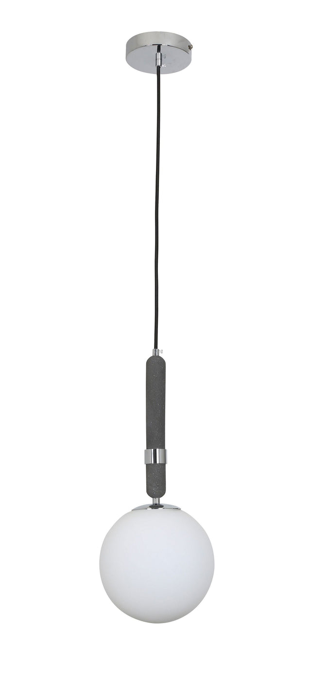 NOWOCZESNA LAMPA WISZĄCA CHROMOWANA GRANINO D20