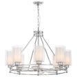 NOWOCZESNA LAMPA WISZĄCA CHROMOWANA MARIETTA W8