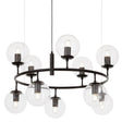 NOWOCZESNA LAMPA WISZĄCA CZARNA CEREDO NEO W10