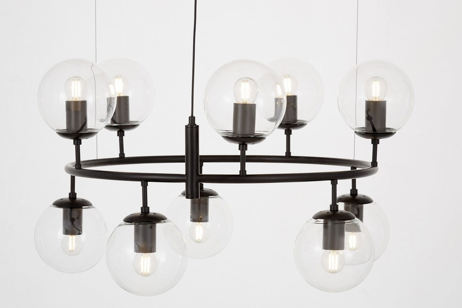 NOWOCZESNA LAMPA WISZĄCA CZARNA CEREDO NEO W10