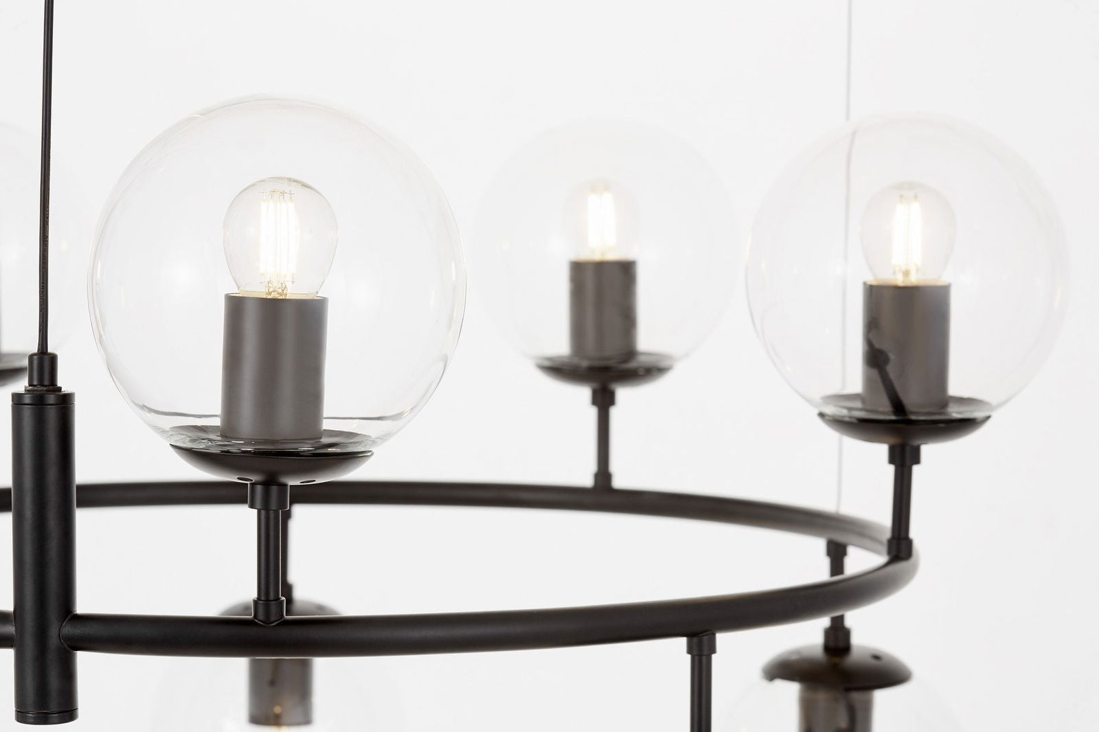 NOWOCZESNA LAMPA WISZĄCA CZARNA CEREDO NEO W10