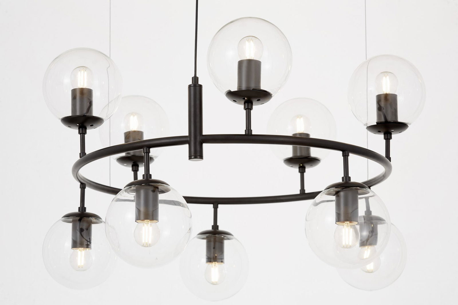 NOWOCZESNA LAMPA WISZĄCA CZARNA CEREDO NEO W10