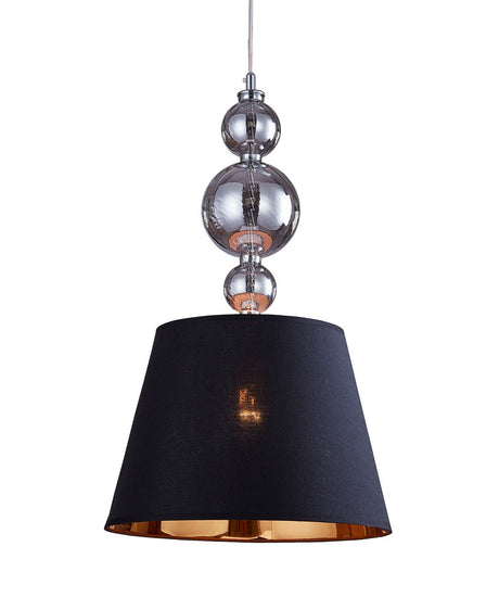 NOWOCZESNA LAMPA WISZĄCA CZARNA MURANEO