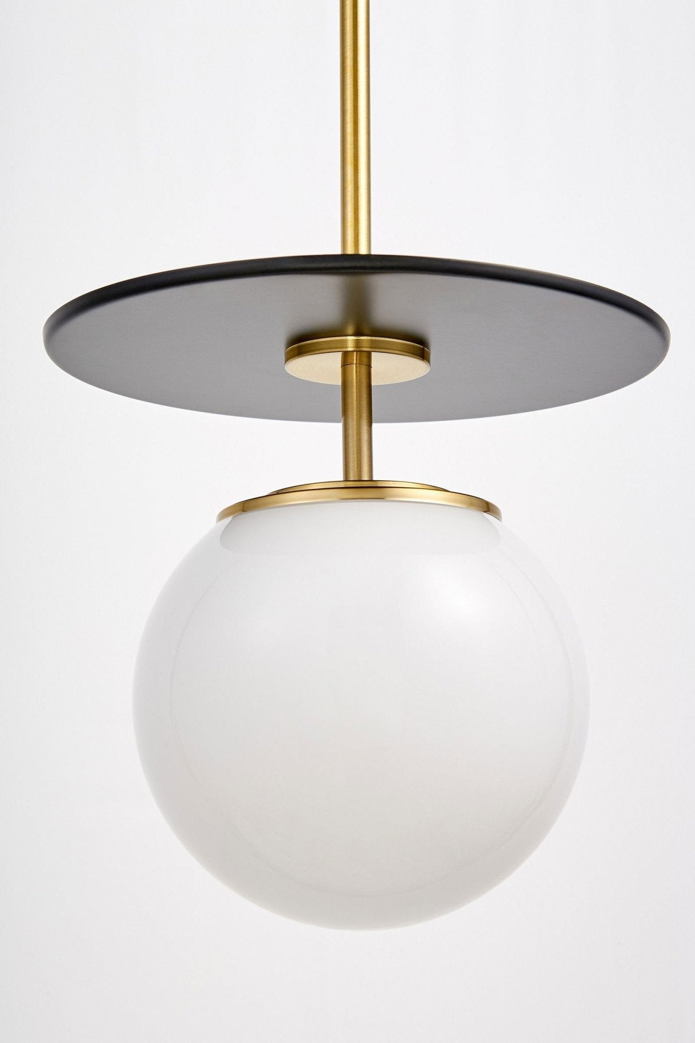 NOWOCZESNA LAMPA WISZĄCA CZARNO - MOSIĘŻNA DALTONA W1