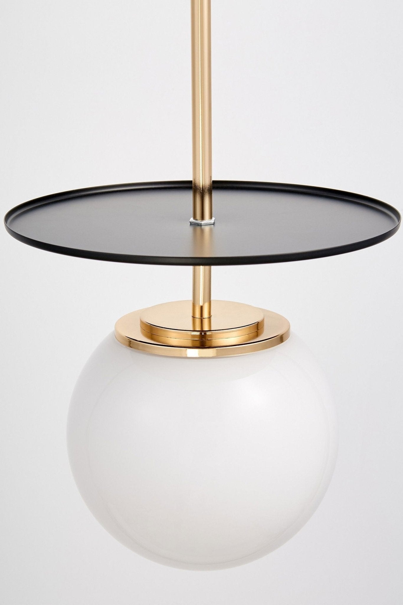 NOWOCZESNA LAMPA WISZĄCA CZARNO - ZŁOTA DALTONA W1