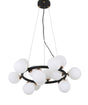 NOWOCZESNA LAMPA WISZĄCA CZARNO-ZŁOTA MARSIADA W15
