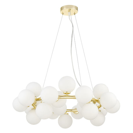 NOWOCZESNA LAMPA WISZĄCA KLASYCZNE ZŁOTO MARSIADA W25