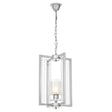 NOWOCZESNA LAMPA WISZĄCA LOFT CHROMOWANA MANHATTAN W1