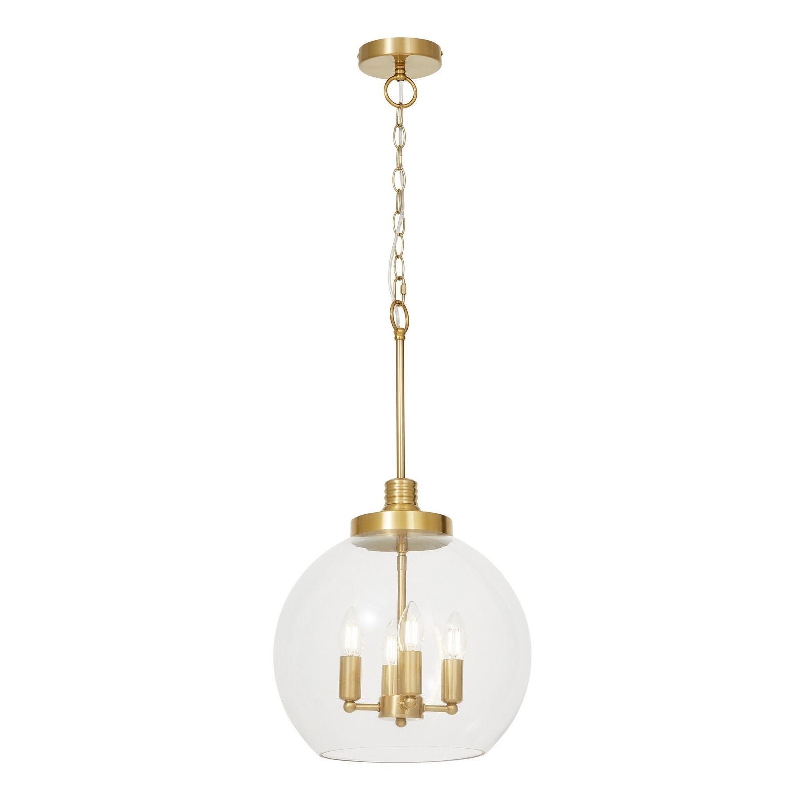 NOWOCZESNA LAMPA WISZĄCA MOSIĘŻNA BELLARIA