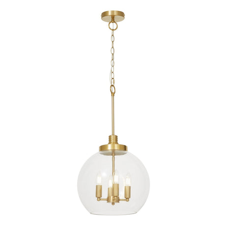 NOWOCZESNA LAMPA WISZĄCA MOSIĘŻNA BELLARIA
