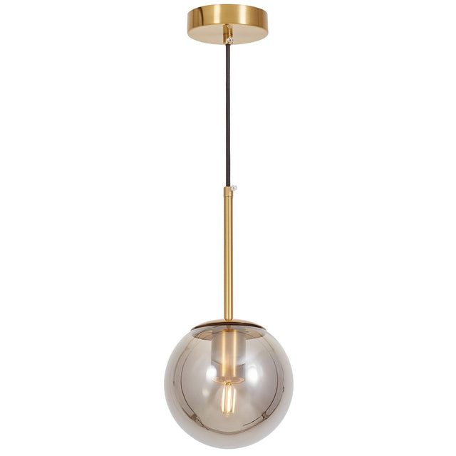 NOWOCZESNA LAMPA WISZĄCA MOSIĘŻNA ZODIAK D15