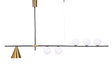 NOWOCZESNA LAMPA WISZĄCA SUFITOWA RENZO W6
