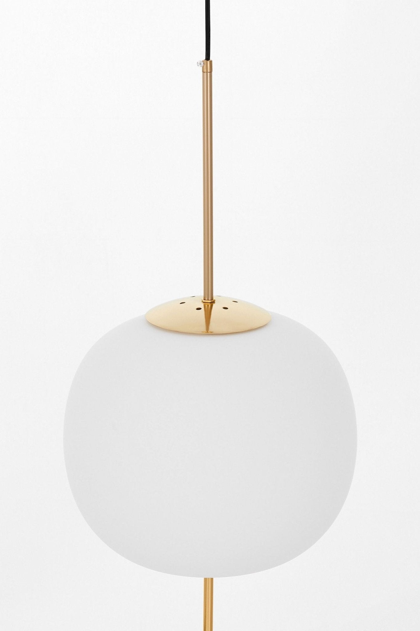NOWOCZESNA LAMPA WISZĄCA ZŁOTA ALPINA D33