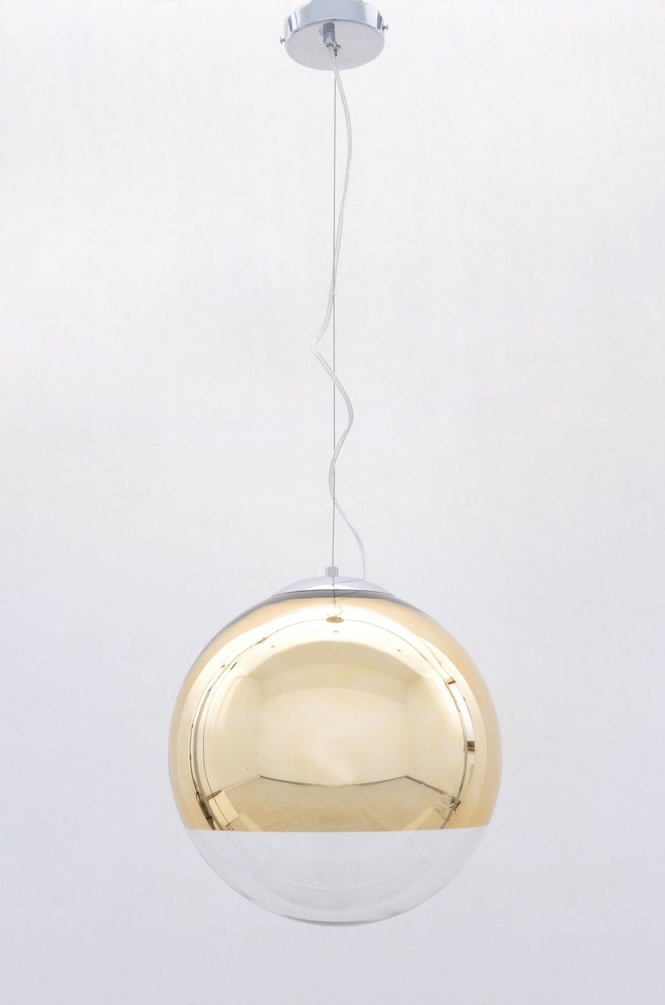 NOWOCZESNA LAMPA WISZĄCA ZŁOTA IBIZA d20
