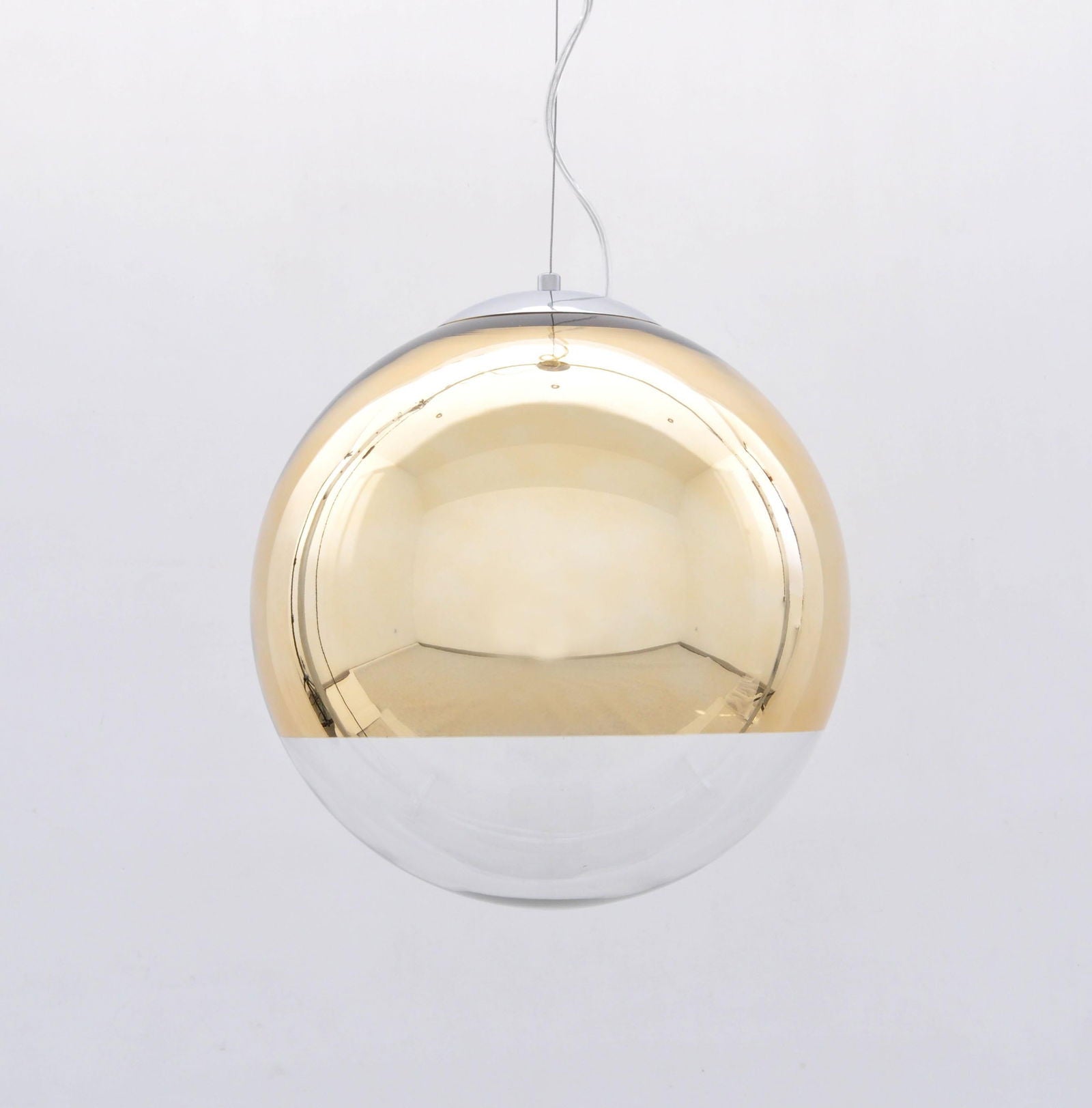 NOWOCZESNA LAMPA WISZĄCA ZŁOTA IBIZA d20