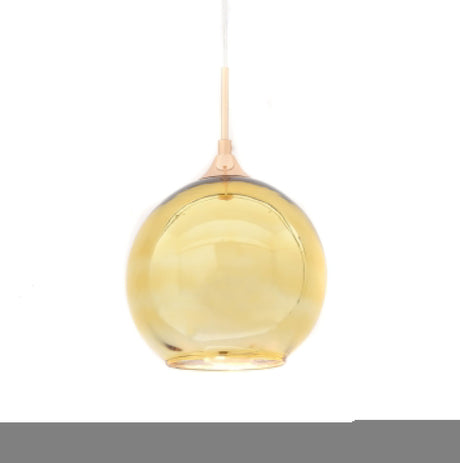 NOWOCZESNA LAMPA WISZĄCA ZŁOTA LOBOS D20