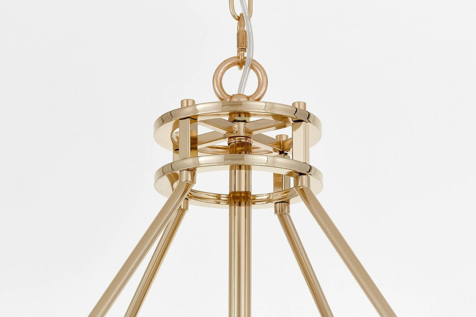 NOWOCZESNA LAMPA WISZĄCA ZŁOTA MARIETTA W8