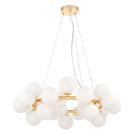 NOWOCZESNA LAMPA WISZĄCA ZŁOTA MARSIADA W25