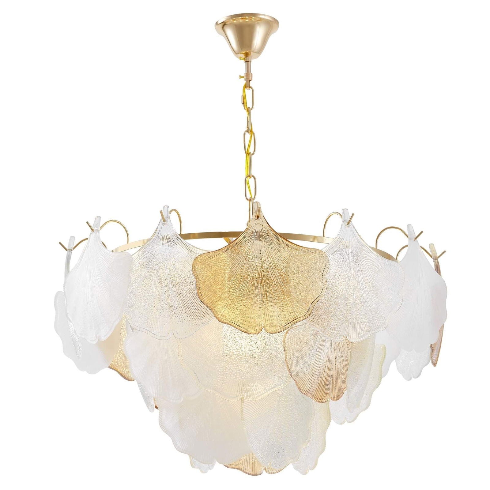 NOWOCZESNA LAMPA WISZĄCA ZŁOTA MONTINA D60