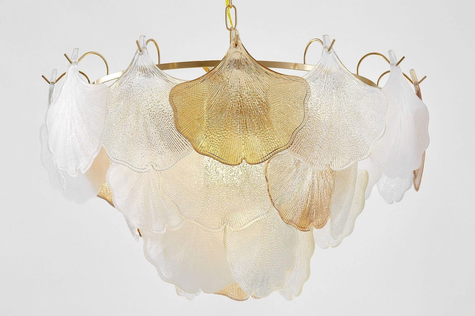 NOWOCZESNA LAMPA WISZĄCA ZŁOTA MONTINA D60