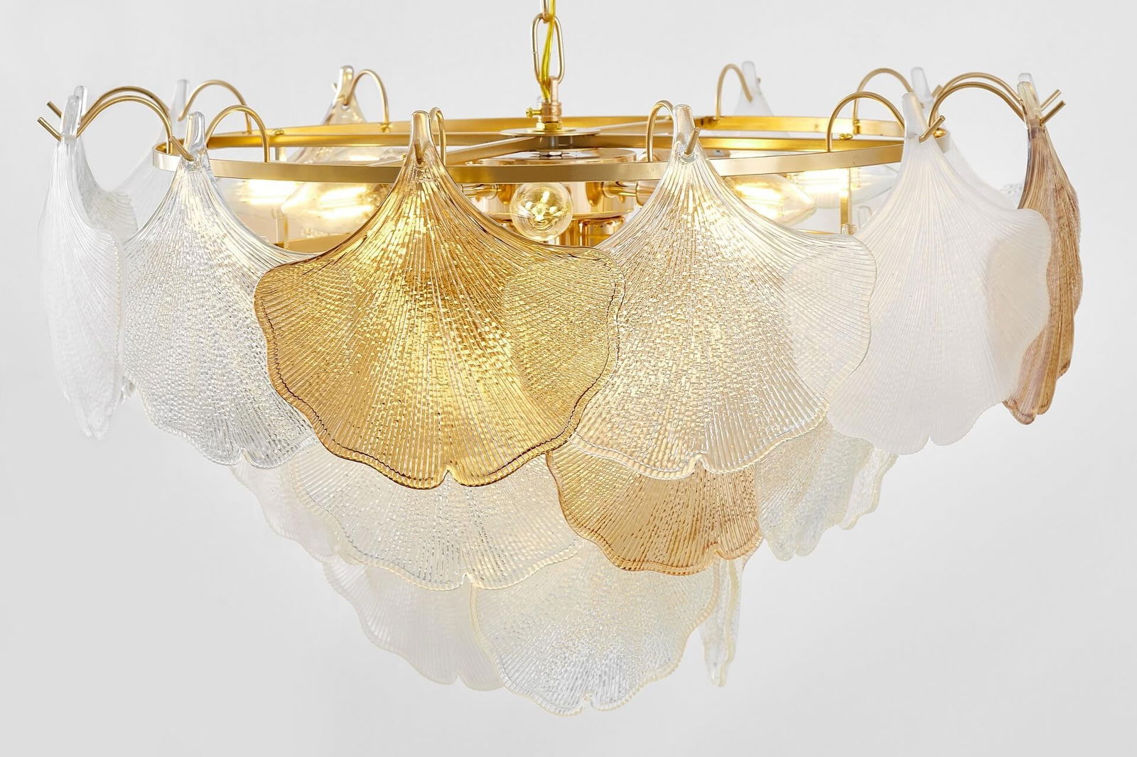 NOWOCZESNA LAMPA WISZĄCA ZŁOTA MONTINA D60