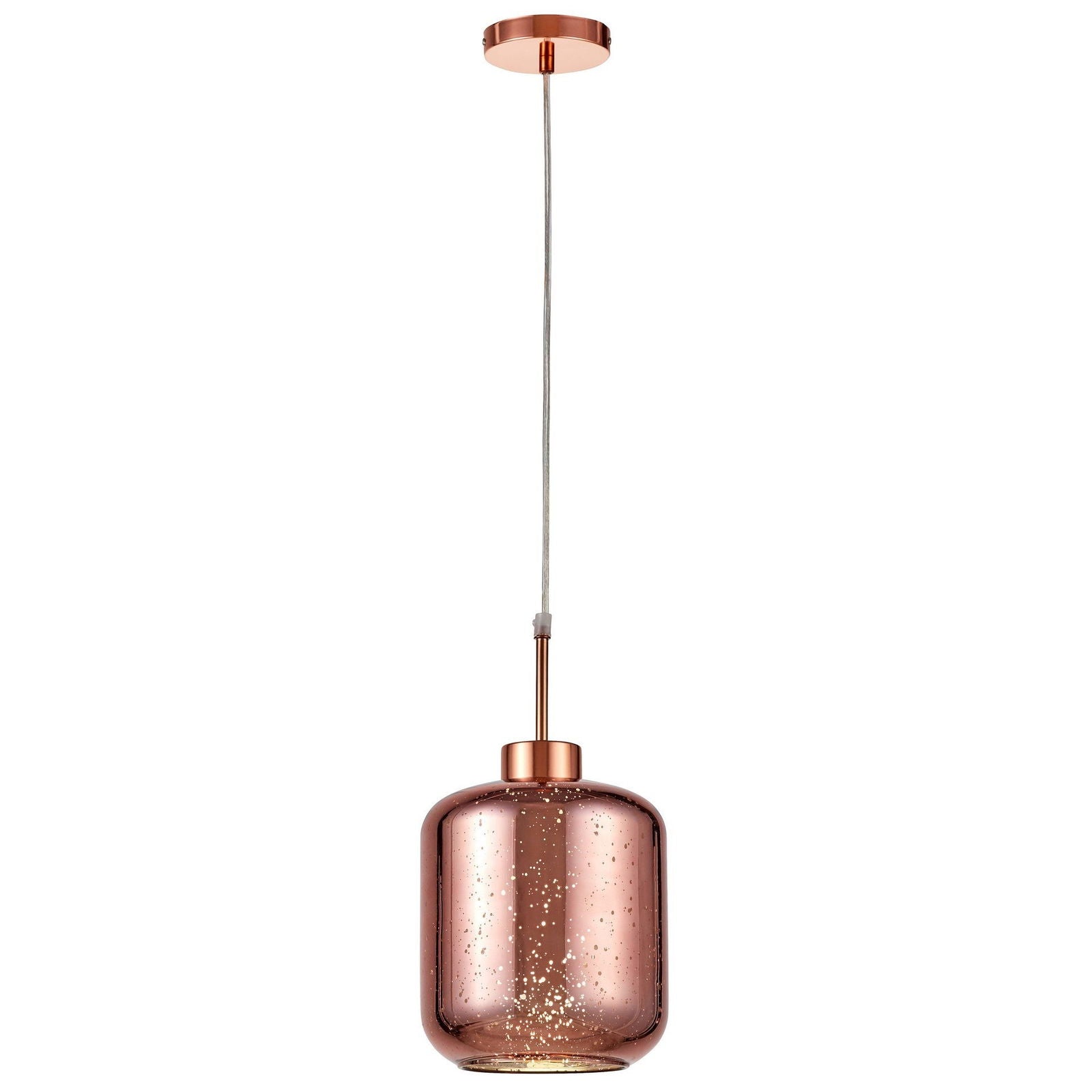 NOWOCZESNA LAMPA WISZĄCA ZWIS RÓŻOWE ZŁOTO ALACOSMO W1